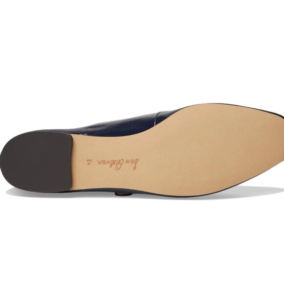 Sam Edelman Michaela Mary-Jane flats Midnight Blue Size 7.5 M Like New! - Picture 6 of 11